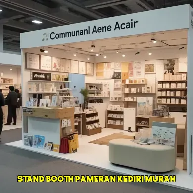 stand booth pameran kediri murah